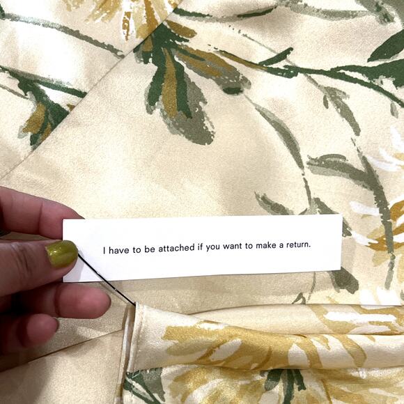 NWT NEW Reformation Anaiis Silk Dress - Picture 9 of 9